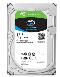Жесткий диск Seagate ST8000VX009 Skyhawk 8 ТБ — внутренний 3,5 дюйма — SATA (SATA/600) — система видеонаблюдения