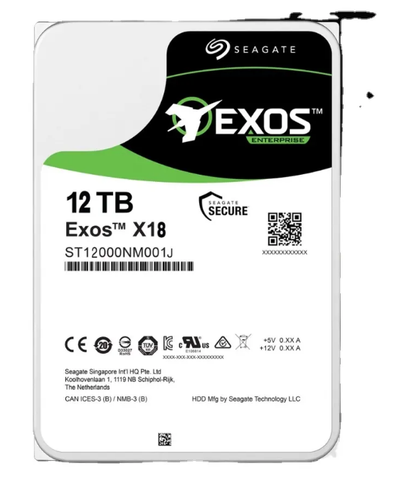 Высококачественный внутренний сервер с жестким диском ST12000NM000J, 12 ТБ, 3,5 дюйма, SATA, 7200 об/мин